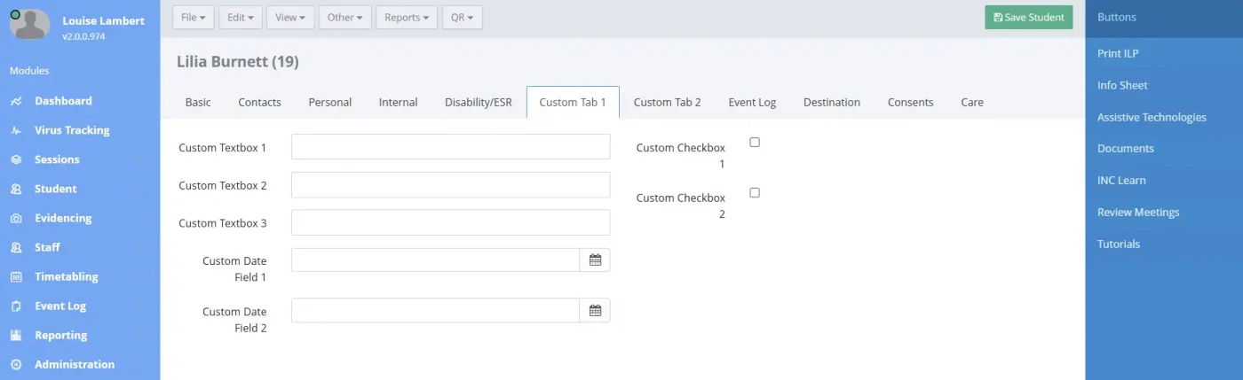 Custom Fields